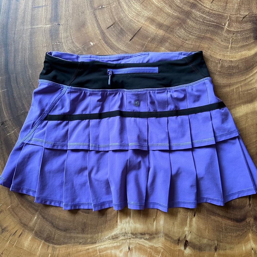 Lululemon Pace Rival Skirt/Short in purple